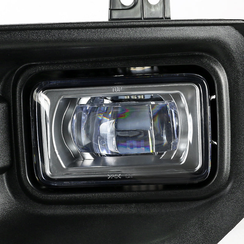 2015-2017 Ford F-150 6500K SMD LED Fog Lights (Chrome Housing/Clear Lens)
