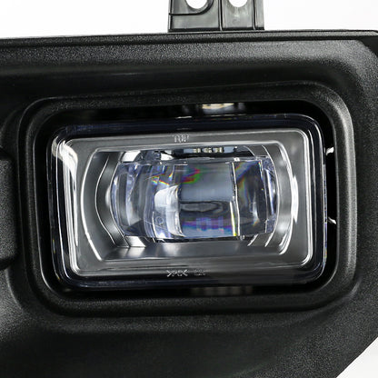 2015-2017 Ford F-150 6500K SMD LED Fog Lights (Chrome Housing/Clear Lens)