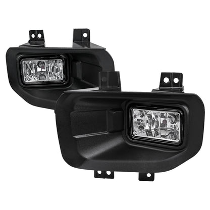 2015-2017 Ford F-150 H10 Fog Lights (Chrome Housing/Clear Lens)