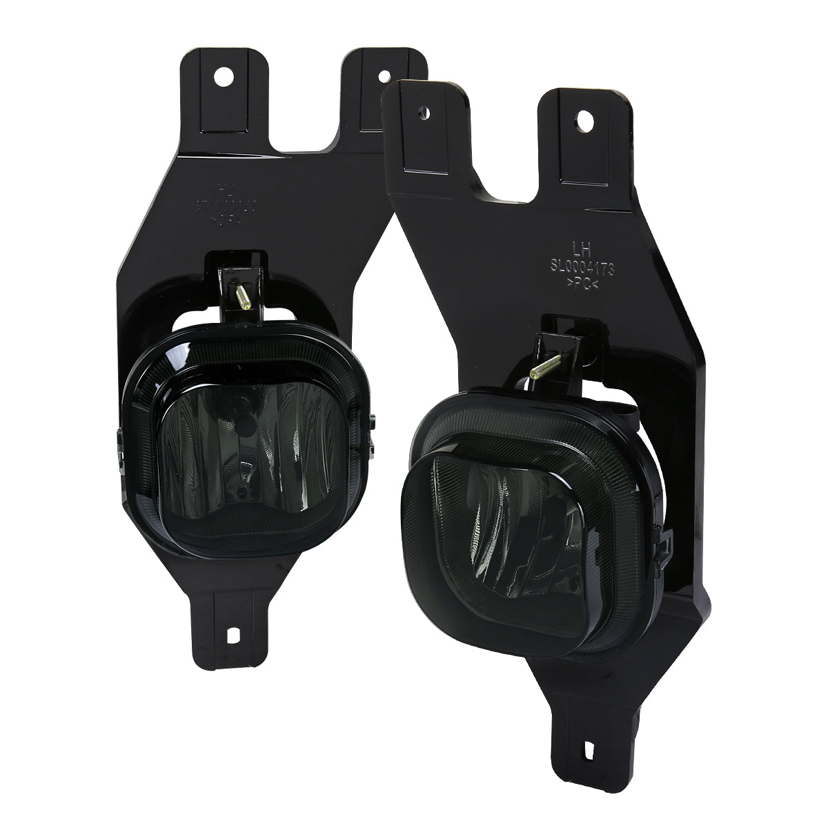 1999-2004 Ford F-250/F-350/Excursion H10 Fog Lights w/ Switch & Wiring Harness (Chrome Housing/Smoked Lens)