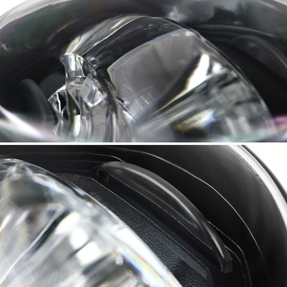 2012-2014 Ford Focus 6500K SMD LED Fog Lights Kit (Chrome Housing/Clear Lens)