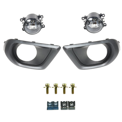 2014-2016 Subaru Forester H11 Fog Lights (Chrome Housing/Clear Lens)