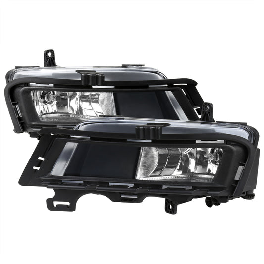 2015-2017 Volkswagen Golf Mk7 H11 Fog Lights (Chrome Housing/Clear Lens)