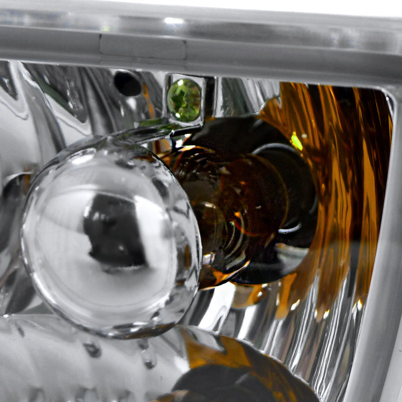 1993-1998 Volkswagen Golf Mk3/Jetta/Cabrio H3 Bumper Fog Lights (Chrome Housing/Clear Lens)