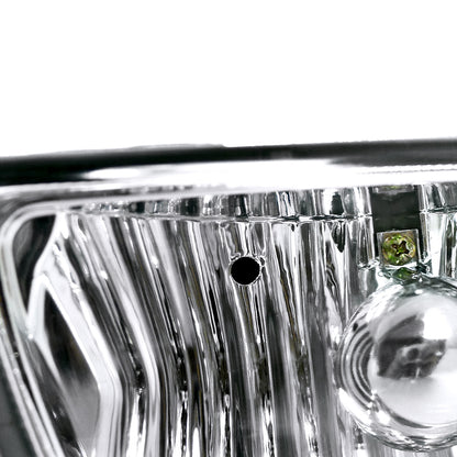 1993-1998 Volkswagen Golf Mk3/Jetta/Cabrio H3 Bumper Fog Lights (Chrome Housing/Clear Lens)
