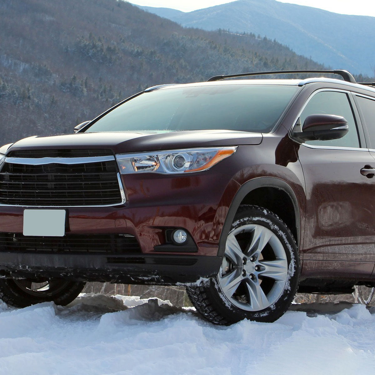 2014-2016 Toyota Highlander H16 Fog Lights Kit (Chrome Housing/Clear Lens)