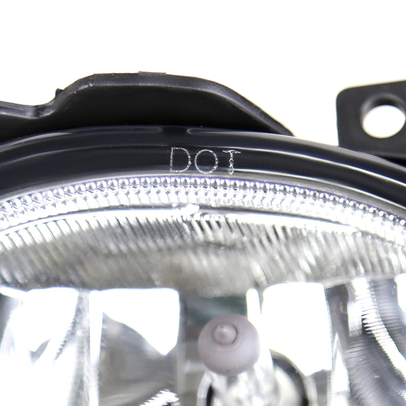 2016-2018 Honda HR-V/Vezel 12V/35W H8 Fog Lights Kit w/ Black Bezels (Chrome Housing/Clear Lens)