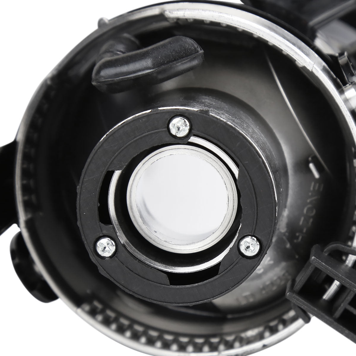 2011-2014 Volkswagen Jetta Sedan 9006 Fog Lights Kit w/ Switch & Wiring Harness (Chrome Housing/Clear Lens)
