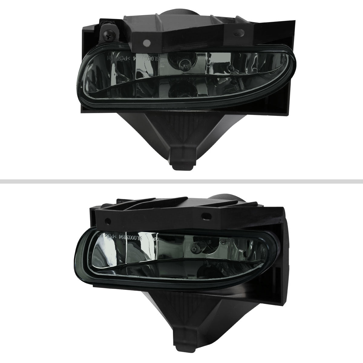 1999-2004 Ford Mustang 899 Fog Lights Kit w/ Switch & Wiring Harness (Chrome Housing/Smoked Lens)
