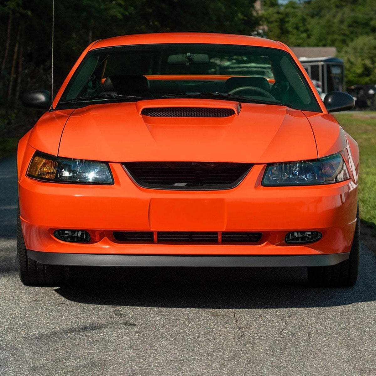 1999-2004 Ford Mustang 899 Fog Lights Kit w/ Switch & Wiring Harness (Chrome Housing/Smoked Lens)