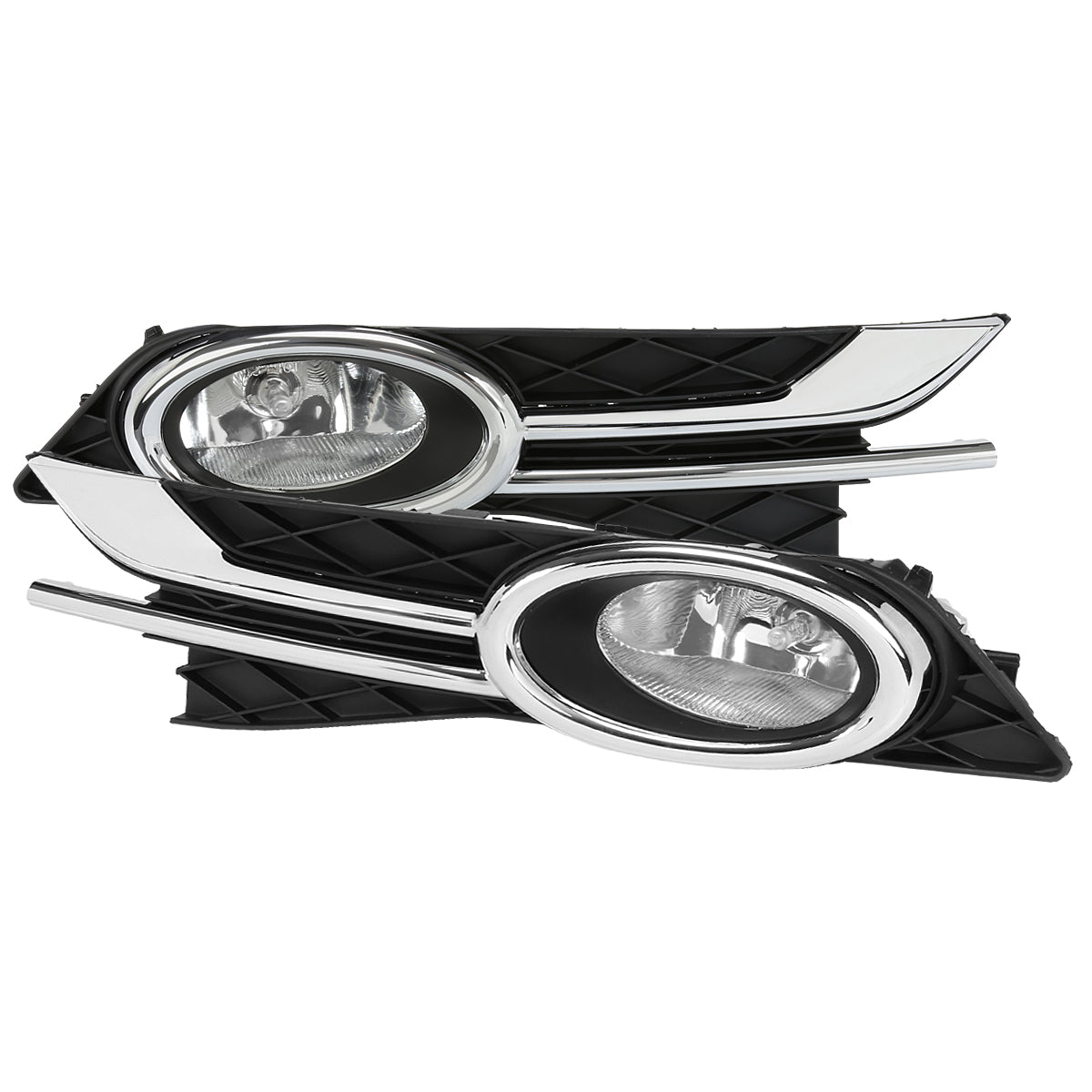 2014-2017 Honda Odyssey H11 Fog Lights Kit (Chrome Housing/Clear Lens)