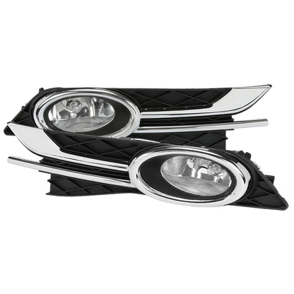 2014-2017 Honda Odyssey H11 Fog Lights Kit (Chrome Housing/Clear Lens)
