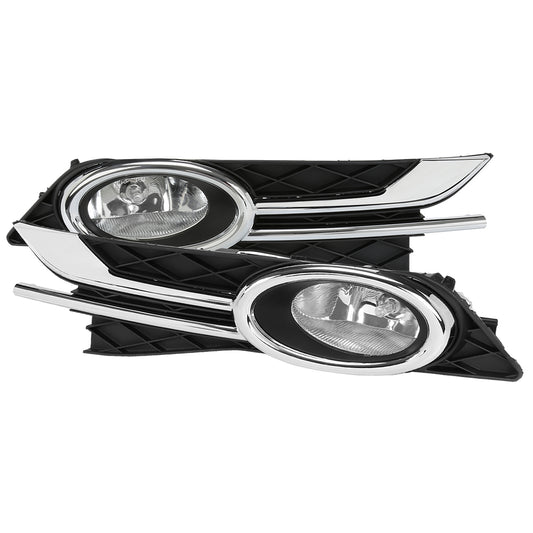 2014-2017 Honda Odyssey H11 Fog Lights Kit (Chrome Housing/Clear Lens)