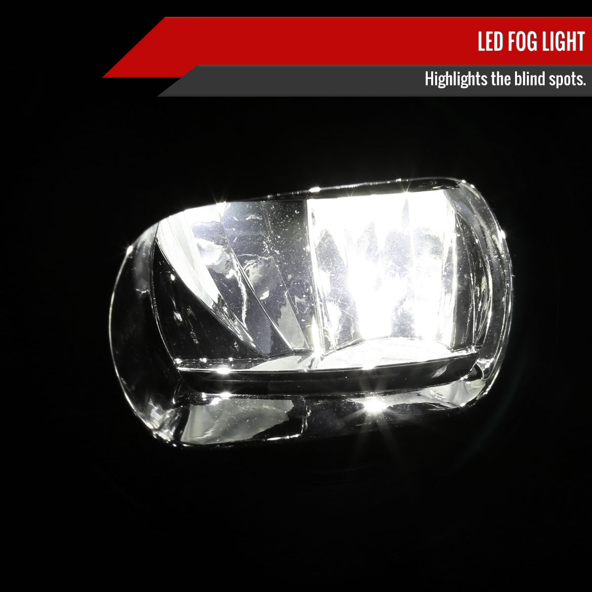 2021-2023 Honda Odyssey LED Fog Lights Kit (Chrome Housing/Clear Lens)