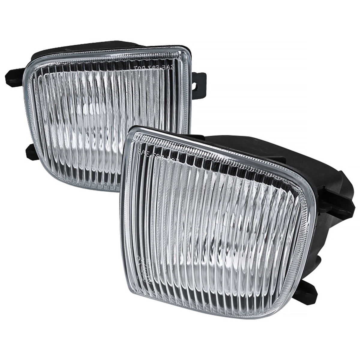 1999-2004 Nissan Pathfinder 2400K H3 Fog Lights Kit (Chrome Housing/Clear Lens)