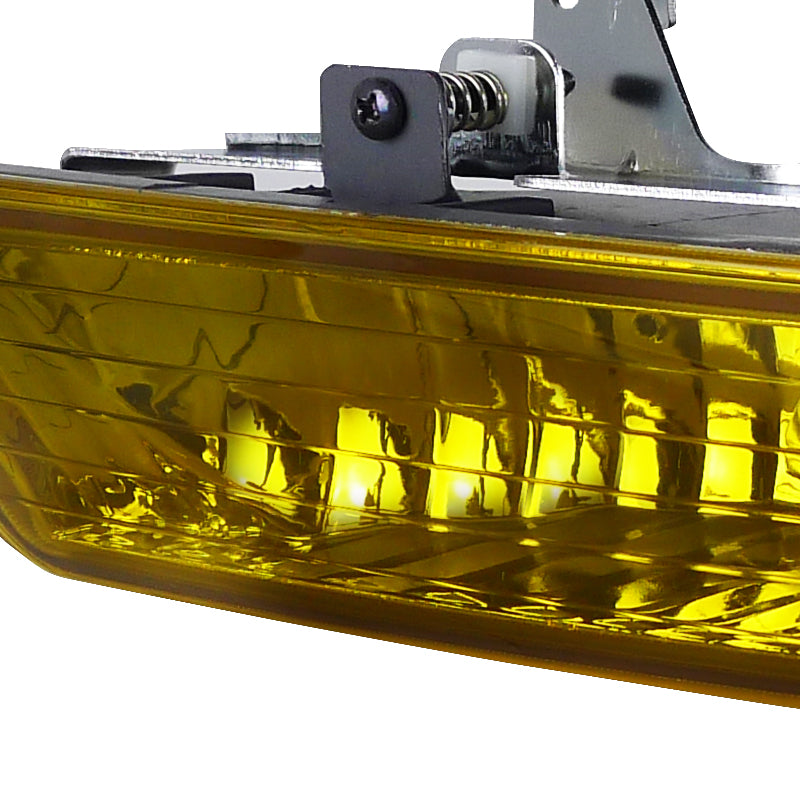 1997-2001 Honda Prelude H3C Fog Lights Kit (Chrome Housing/Yellow Lens)