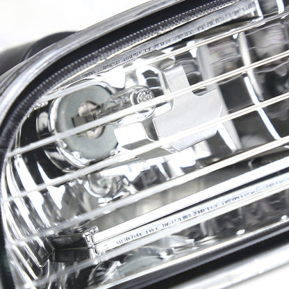 1997-2001 Honda Prelude H3 Fog Lights Kit (Chrome Housing / Clear Lens)