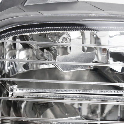 1997-2001 Honda Prelude H3 Fog Lights Kit (Chrome Housing / Clear Lens)