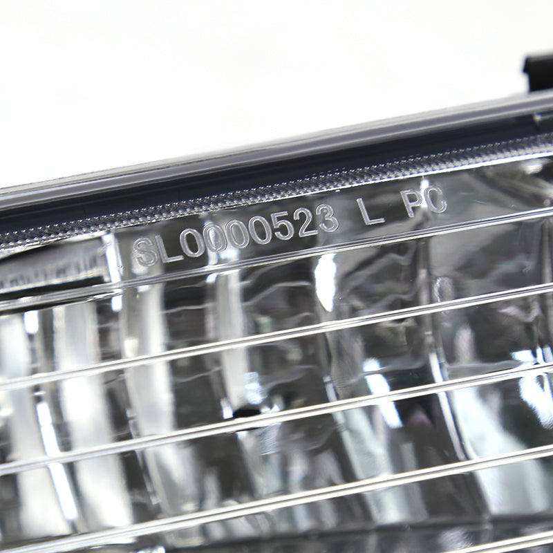 1997-2001 Honda Prelude H3 Fog Lights Kit (Chrome Housing / Clear Lens)