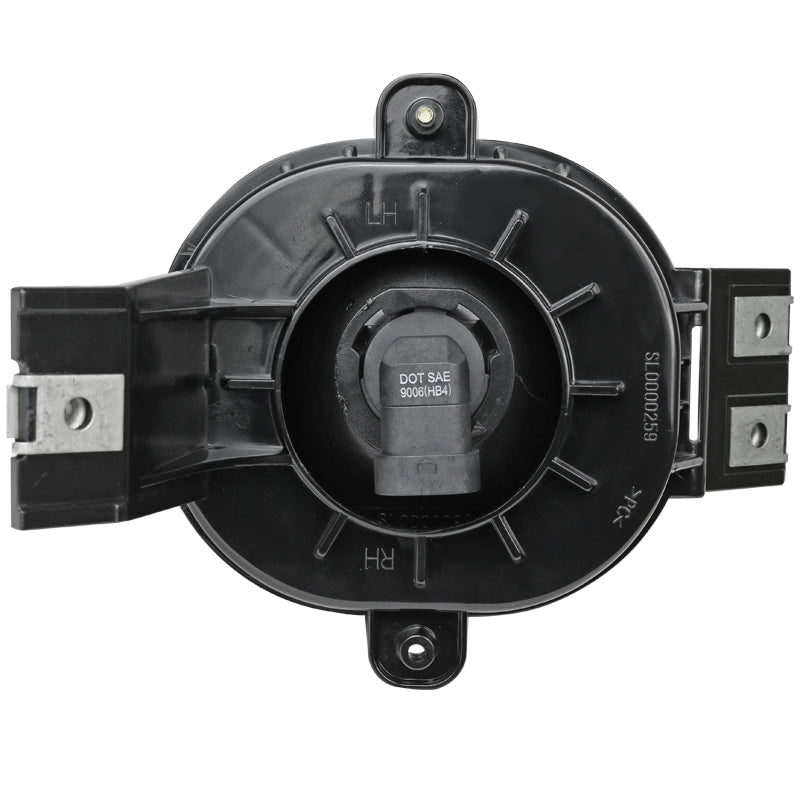 2002-2009 Dodge RAM/Durango 9006 Fog Lights Kit w/ Switch & Wiring Harness (Chrome Housing/Smoked Lens)