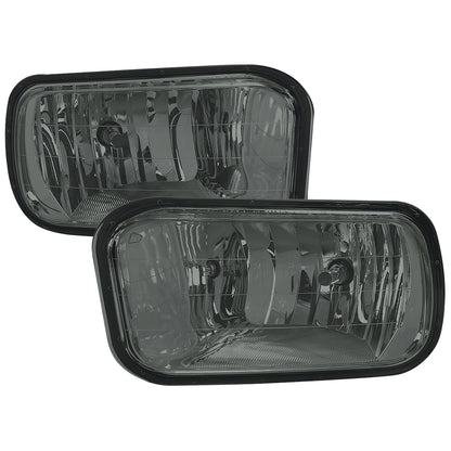2009-2012 Dodge RAM 1500 / 2010-2018 RAM 2500 3500 H10 Fog Lights (Chrome Housing/Smoked Lens)