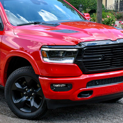 2019-2024 Dodge RAM 1500 LED Fog Lights Kit (Chrome Housing/Clear Lens)