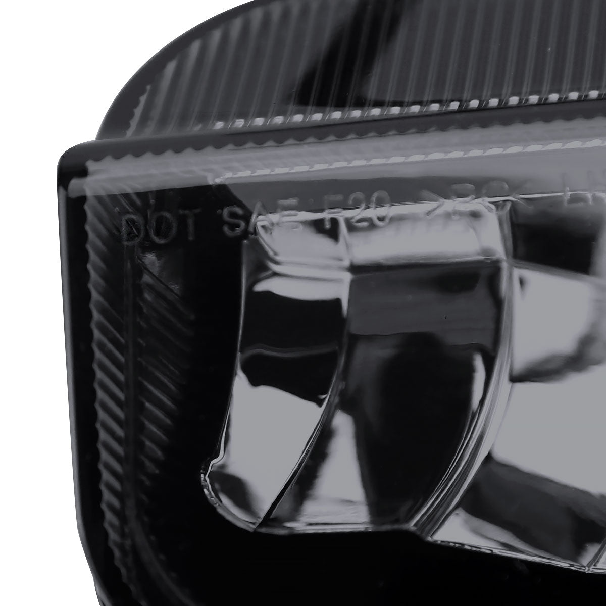 2019-2024 Dodge RAM 1500 LED Fog Lights Kit (Chrome Housing/Smoked Lens)