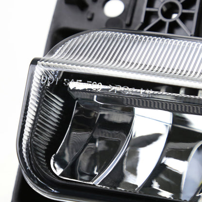 2019-2023 Dodge RAM 2500/3500 LED Fog Lights Kit (Chrome Housing/Clear Lens)