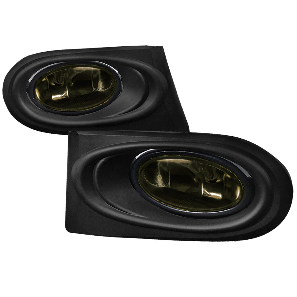2002-2004 Acura RSX H11 Fog Lights Kit (Chrome Housing/Smoked Lens)