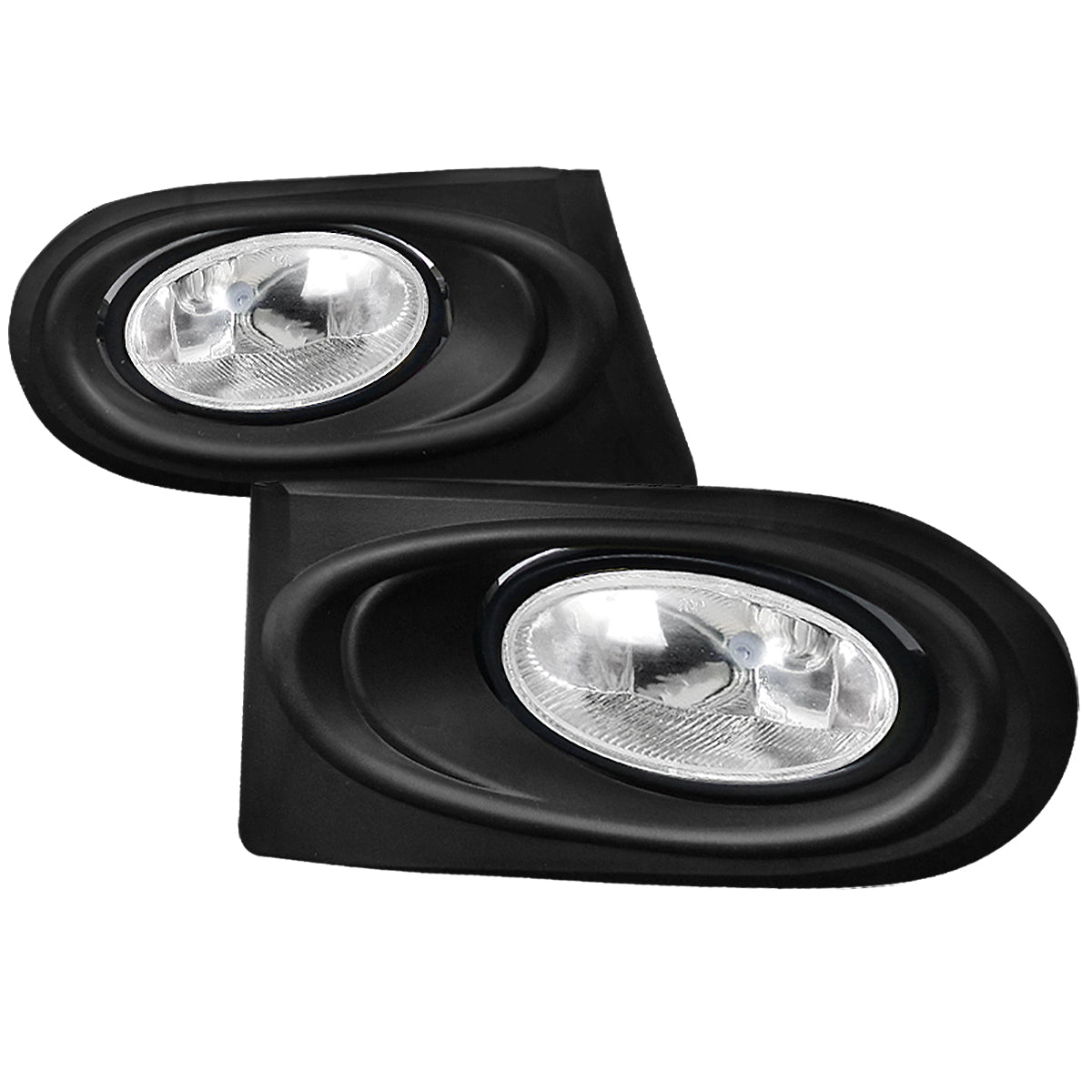 2002-2004 Acura RSX H11 Fog Lights Kit (Chrome Housing/Clear Lens)