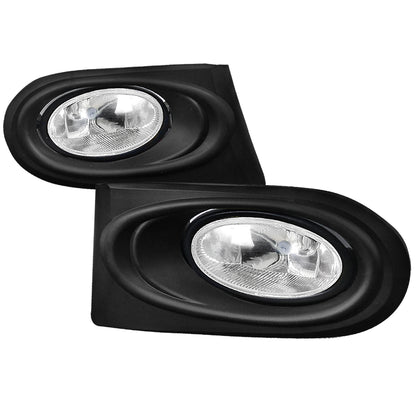 2002-2004 Acura RSX H11 Fog Lights Kit (Chrome Housing/Clear Lens)