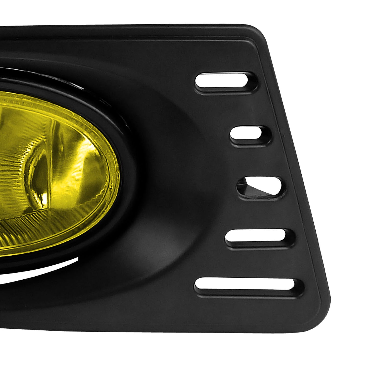 2005-2007 Acura RSX H11 Fog Lights Kit (Chrome Housing/Yellow Lens)