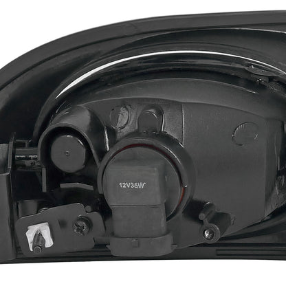2005-2007 Acura RSX H11 Fog Lights Kit (Chrome Housing/Yellow Lens)