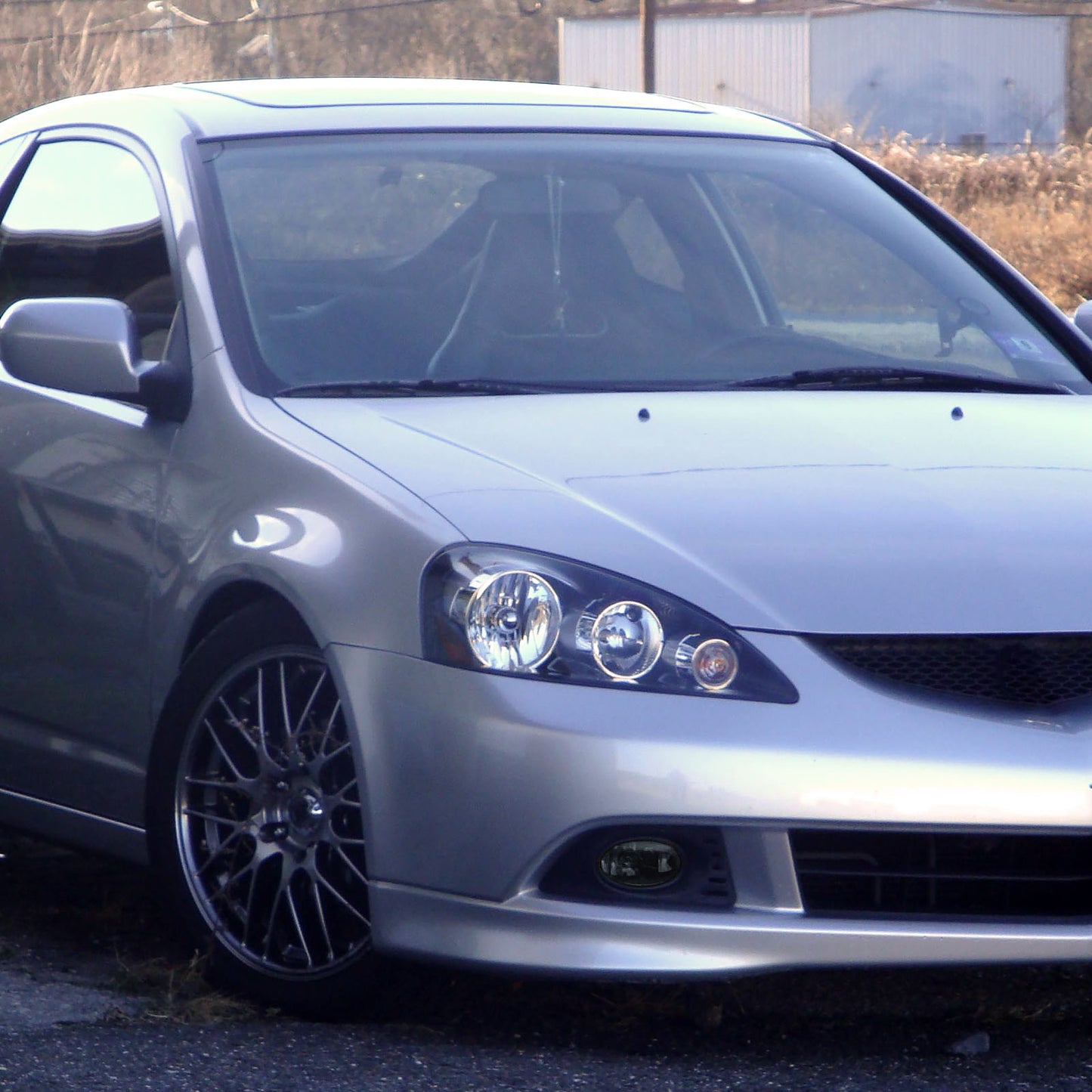 2005-2007 Acura RSX H11 Fog Lights Kit (Chrome Housing/Smoked Lens)