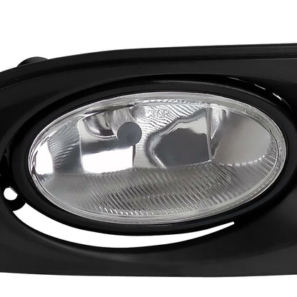 2005-2007 Acura RSX H11 Fog Lights Kit (Chrome Housing/Clear Lens)
