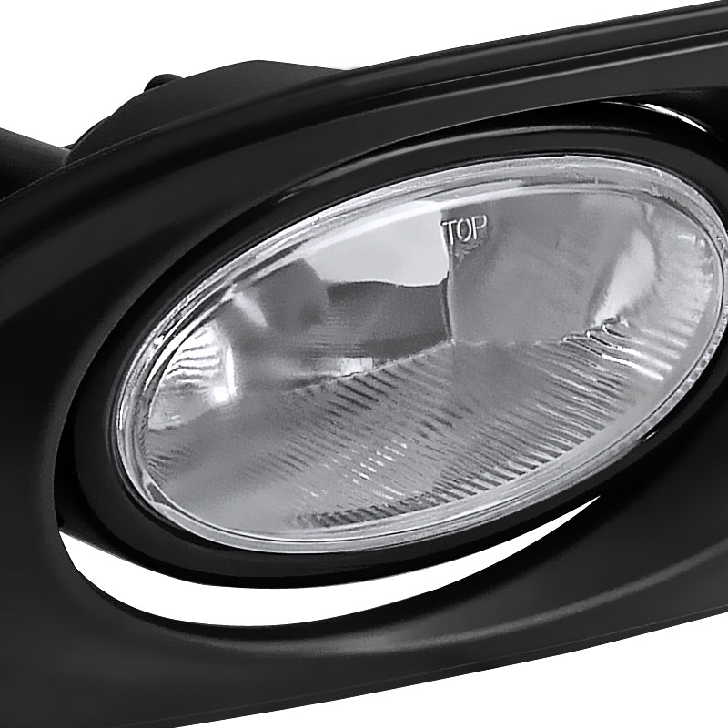 2005-2007 Acura RSX H11 Fog Lights Kit (Chrome Housing/Clear Lens)