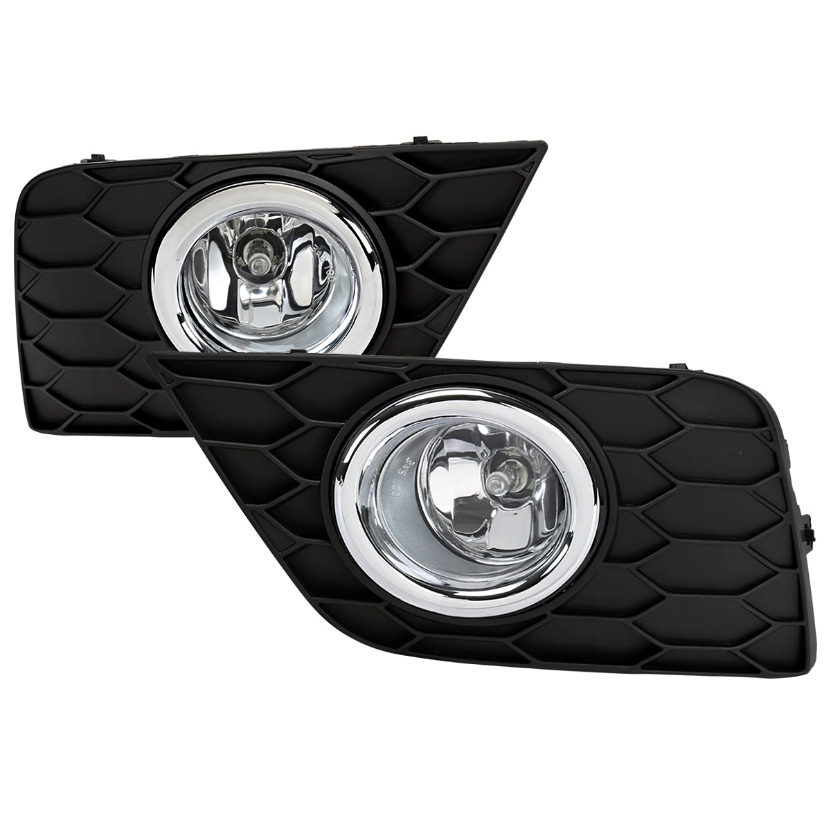 2016-2018 Nissan Sentra H11 Fog Lights Kit (Chrome Housing/Clear Lens)