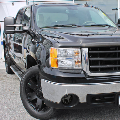 2007-2014 GMC Sierra 1500 2500HD/3500HD H8 Fog Lights Kit (Chrome Housing/Smoked Lens)