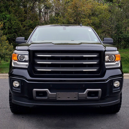 2014-2015 GMC Sierra 1500 H3 Fog Lights (Chrome Housing/Clear Lens)