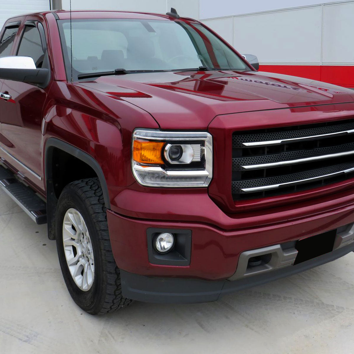2014-2015 GMC Sierra 1500 H3 Fog Lights (Chrome Housing/Clear Lens)