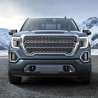 2019-2021 GMC Sierra 1500 Denali/SLT/AT4 Switchback LED Fog Lights Kit (Chrome Housing/Clear Lens)