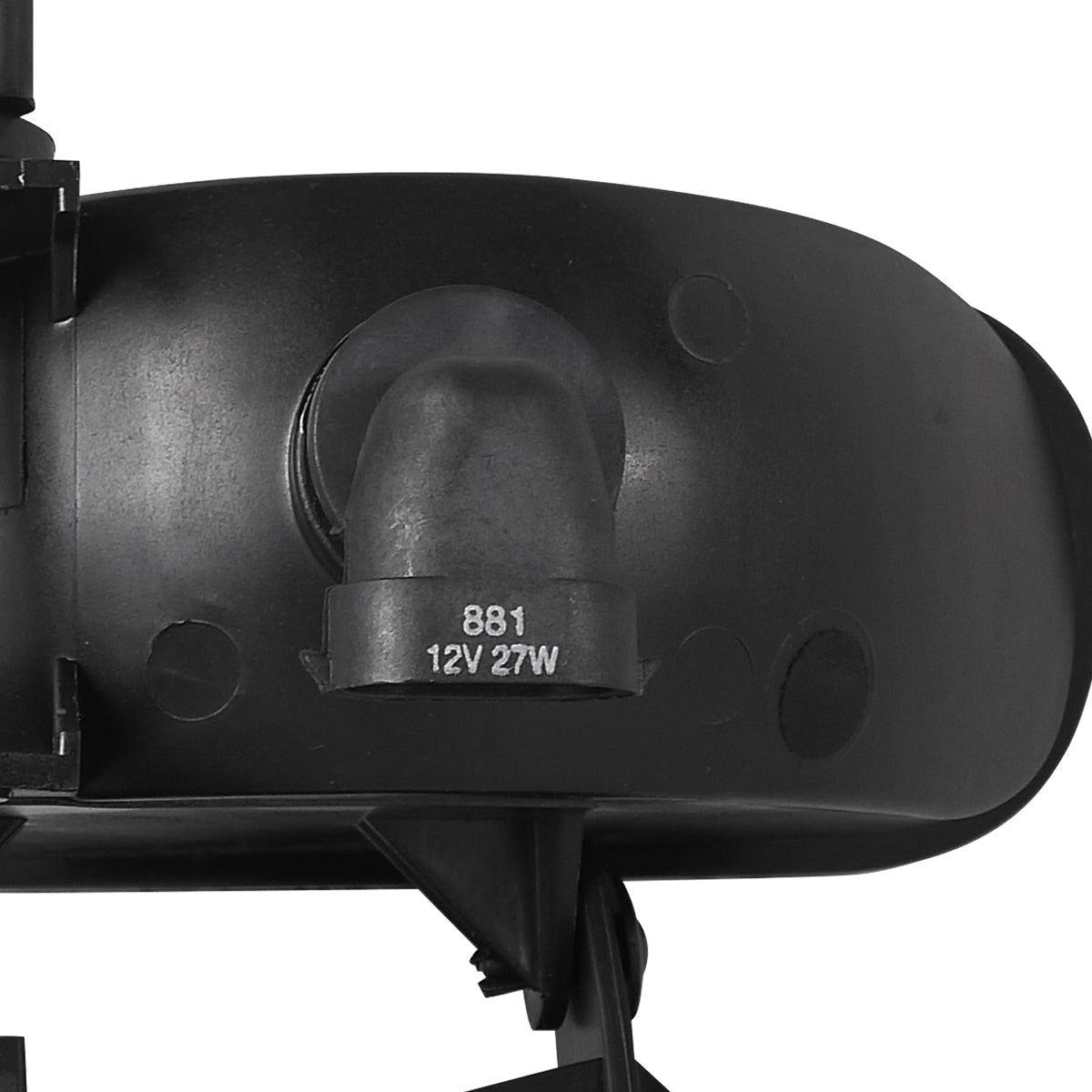 1999-2006 GMC Sierra/Yukon/Yukon XL 12V/27W 881 Fog Lights w/ Mounting Brackets (Chrome Housing/Smoked Lens)