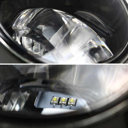 2012-2015 Toyota Tacoma SMD LED Projector Fog Lights Kit (Chrome Housing/Clear Lens0
