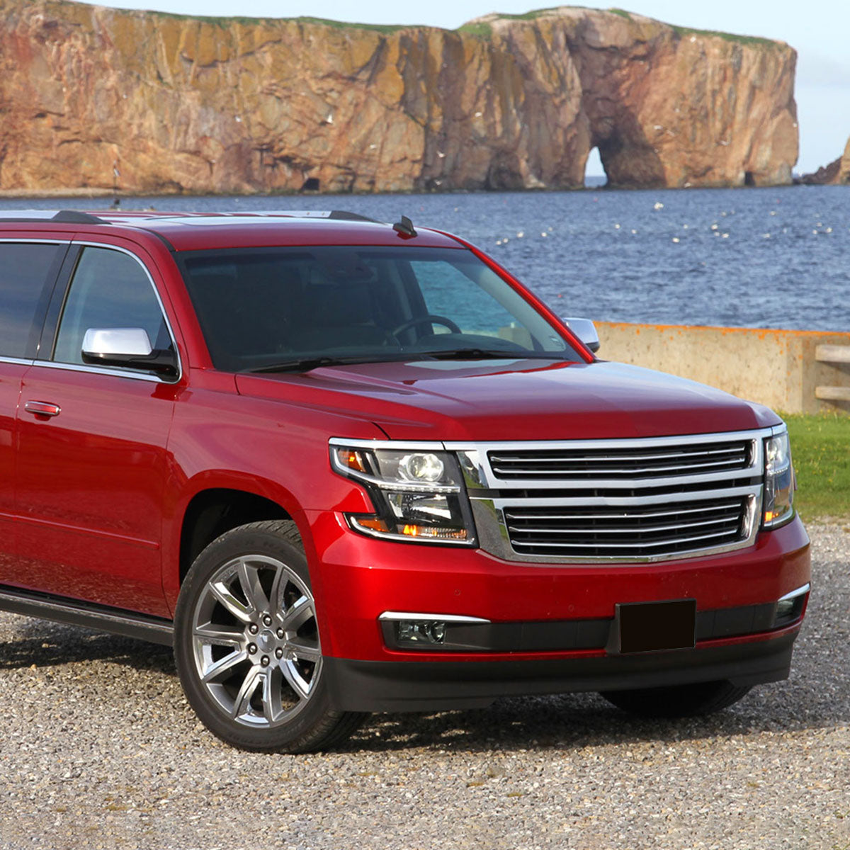 2015-2020 Chevrolet Tahoe/Suburban GMC Yukon/Yukon XL H8 Fog Lights Kit (Chrome Housing/Smoked Lens)