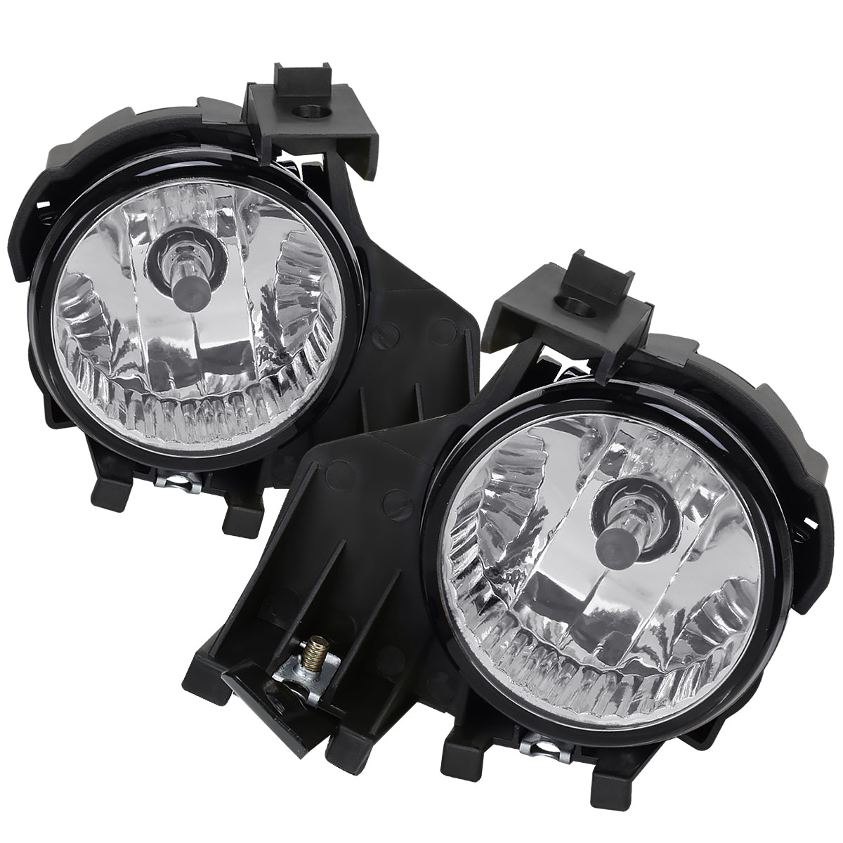 2008-2011 Subaru Impreza WRX 9006 HB4 Fog Lights Kit w/ Switch & Wiring Harness (Chrome Housing/Clear Lens)