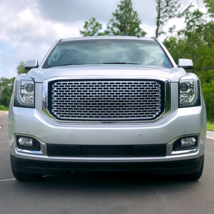 2015-2018 GMC Yukon/Yukon XL Bumper Fog Lights Kit (Chrome Housing/Clear Lens)