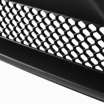 2015-2017 Ford Mustang Black Polypropylene GT350 Style Rear Diffuser w/ Dual Stainless Steel Muffler Tips