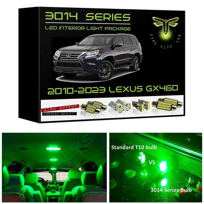 2010-2023 Lexus GX460 Super Bright LED interior light kit 3014 Series
