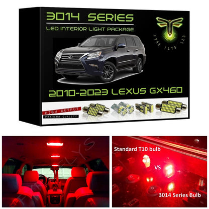 2010-2023 Lexus GX460 Super Bright LED interior light kit 3014 Series