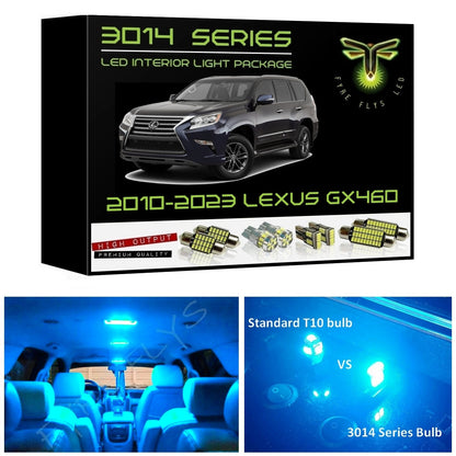 2010-2023 Lexus GX460 Super Bright LED interior light kit 3014 Series